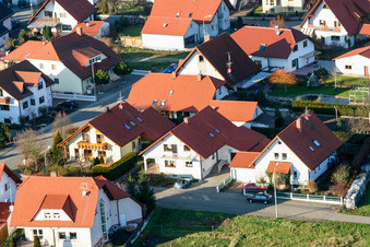 Photographie aérienne de Dans le Horst à Hatzenbühl dans le département Rhénanie-Palatinat, Allemagne