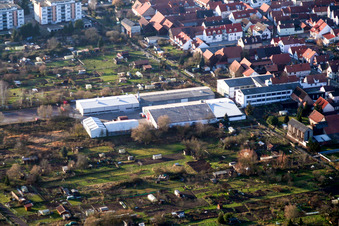Vue aérienne de DBK à Kandel dans le département Rhénanie-Palatinat, Allemagne
