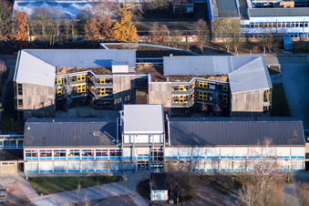 Vue aérienne de IGS à Kandel dans le département Rhénanie-Palatinat, Allemagne