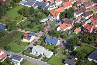 Image drone de Quartier Heuchelheim in Heuchelheim-Klingen dans le département Rhénanie-Palatinat, Allemagne