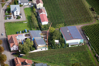 Quartier Klingen in Heuchelheim-Klingen dans le département Rhénanie-Palatinat, Allemagne vue du ciel