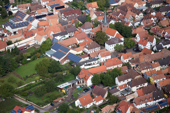 Image drone de Quartier Heuchelheim in Heuchelheim-Klingen dans le département Rhénanie-Palatinat, Allemagne