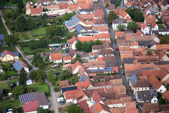 Image drone de Quartier Heuchelheim in Heuchelheim-Klingen dans le département Rhénanie-Palatinat, Allemagne