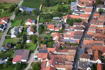 Photographie aérienne de Quartier Heuchelheim in Heuchelheim-Klingen dans le département Rhénanie-Palatinat, Allemagne