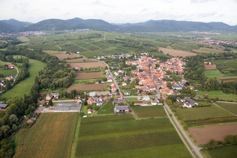 Photographie aérienne de Quartier Klingen in Heuchelheim-Klingen dans le département Rhénanie-Palatinat, Allemagne
