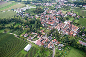 Photographie aérienne de Quartier Appenhofen in Billigheim-Ingenheim dans le département Rhénanie-Palatinat, Allemagne