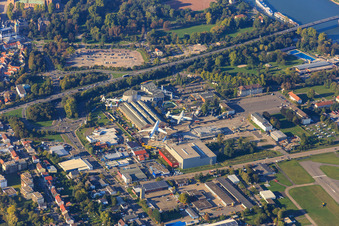 Vue aérienne de Musée de la technologie Speyer à Speyer dans le département Rhénanie-Palatinat, Allemagne