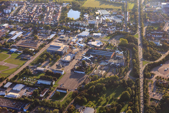 Photographie aérienne de Musée de la technologie Speyer à Speyer dans le département Rhénanie-Palatinat, Allemagne