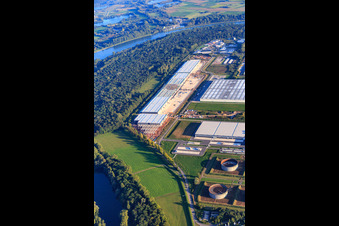 Vue aérienne de Syncreon Deutschland GmbH - Succursale Speyer à Speyer dans le département Rhénanie-Palatinat, Allemagne