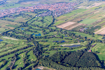 Photographie aérienne de Club de golf St. Leon-Rot à Sankt Leon-Rot à le quartier Rot in St. Leon-Rot dans le département Bade-Wurtemberg, Allemagne