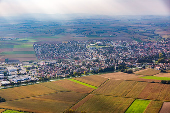 Photographie aérienne de Vendenheim dans le département Bas Rhin, France