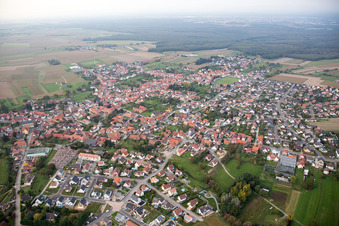 Weitbruch dans le département Bas Rhin, France hors des airs