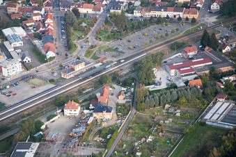 Bischwiller dans le département Bas Rhin, France d'un drone