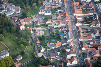 Photographie aérienne de Bischwiller dans le département Bas Rhin, France