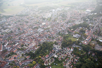 Bischwiller dans le département Bas Rhin, France d'un drone