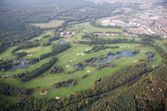 Vue oblique de Terrain de golf à Soufflenheim dans le département Bas Rhin, France