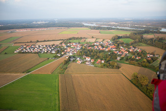 Photographie aérienne de Neuhaeusel dans le département Bas Rhin, France