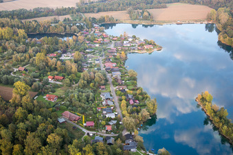Photographie aérienne de Beinheim dans le département Bas Rhin, France