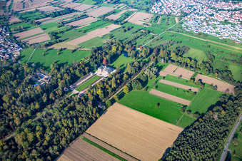 Vue aérienne de Quartier Förch in Rastatt dans le département Bade-Wurtemberg, Allemagne