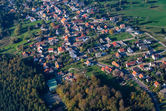 Vue oblique de Quartier Freiolsheim in Gaggenau dans le département Bade-Wurtemberg, Allemagne