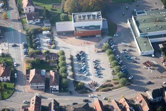 Soultz-sous-Forêts dans le département Bas Rhin, France d'un drone
