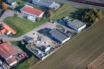 Hohwiller dans le département Bas Rhin, France hors des airs