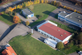 Hohwiller dans le département Bas Rhin, France vue d'en haut