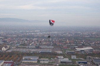 Vue aérienne de Quartier Queichheim in Landau in der Pfalz dans le département Rhénanie-Palatinat, Allemagne