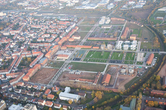 Landau in der Pfalz dans le département Rhénanie-Palatinat, Allemagne d'en haut