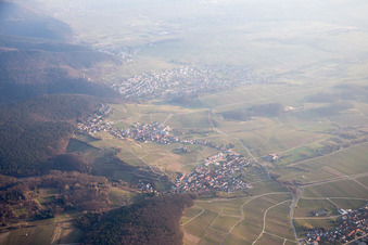 Vue aérienne de Quartier Gleishorbach in Gleiszellen-Gleishorbach dans le département Rhénanie-Palatinat, Allemagne