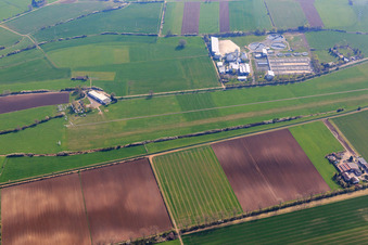 Vue aérienne de Aéroport Weinheim/ Bergstrasse (EDGZ) à Weinheim dans le département Bade-Wurtemberg, Allemagne