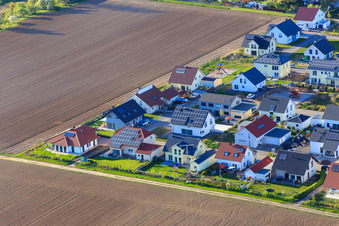 Vue aérienne de Chemin des Birken à Steinweiler dans le département Rhénanie-Palatinat, Allemagne