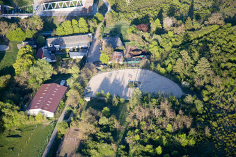 Vue oblique de Salon des jardins d'État 2015 à Landau in der Pfalz dans le département Rhénanie-Palatinat, Allemagne