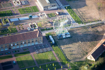 Image drone de Salon des jardins d'État 2015 à Landau in der Pfalz dans le département Rhénanie-Palatinat, Allemagne