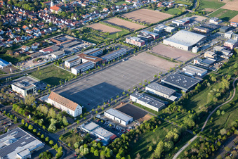 Photographie aérienne de Quartier Queichheim in Landau in der Pfalz dans le département Rhénanie-Palatinat, Allemagne