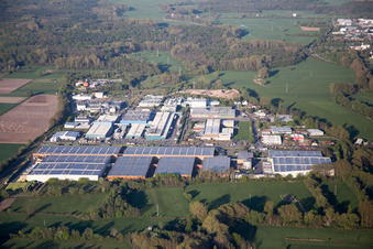 Landau in der Pfalz dans le département Rhénanie-Palatinat, Allemagne vu d'un drone