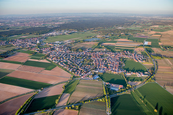 Vue aérienne de Quartier Lachen in Neustadt an der Weinstraße dans le département Rhénanie-Palatinat, Allemagne
