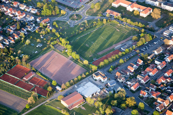 Vue oblique de Quartier Lachen in Neustadt an der Weinstraße dans le département Rhénanie-Palatinat, Allemagne