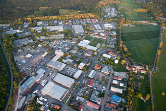 Vue aérienne de Quartier Speyerdorf in Neustadt an der Weinstraße dans le département Rhénanie-Palatinat, Allemagne