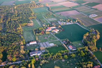 Vue aérienne de Diaconesses du Campus Lachen à le quartier Speyerdorf in Neustadt an der Weinstraße dans le département Rhénanie-Palatinat, Allemagne