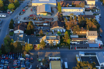 Vue aérienne de Reinecker Vision Alsbach | Centre de conseil pour personnes malvoyantes et aveugles à le quartier Sandwiese in Alsbach-Hähnlein dans le département Hesse, Allemagne