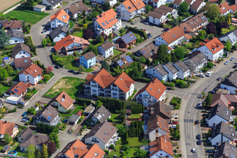 Image drone de Rue Drachenfels à Hagenbach dans le département Rhénanie-Palatinat, Allemagne