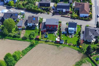 Enregistrement par drone de Bague Konrad Adenauer à Hagenbach dans le département Rhénanie-Palatinat, Allemagne