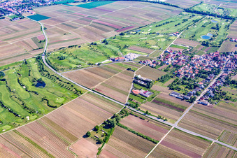 Photographie aérienne de Terrain de golf à Dackenheim dans le département Rhénanie-Palatinat, Allemagne