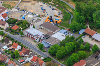 Vue aérienne de Fuchs Metallbau GmbH Hofheimer Straße à Schonungen dans le département Bavière, Allemagne