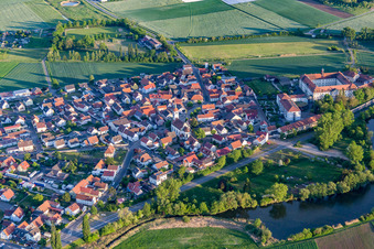 Photographie aérienne de Quartier Heidenfeld in Röthlein dans le département Bavière, Allemagne