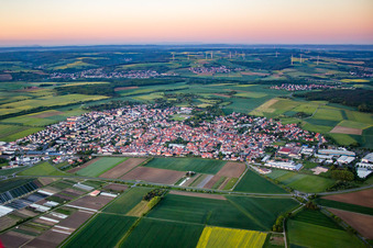 Photographie aérienne de Du sud-ouest à Gochsheim dans le département Bavière, Allemagne