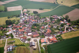 Photographie aérienne de Quartier Lüntorf in Emmerthal dans le département Basse-Saxe, Allemagne