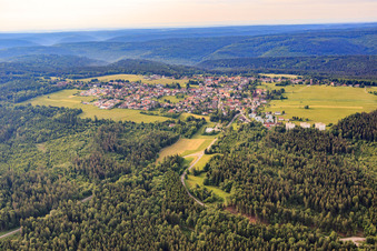 Photographie aérienne de Vue de la Forêt-Noire du Nord depuis le nord à Dobel dans le département Bade-Wurtemberg, Allemagne