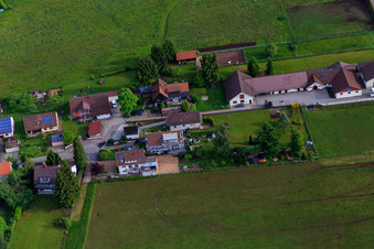 Haras Dobel à Dobel dans le département Bade-Wurtemberg, Allemagne vue d'en haut